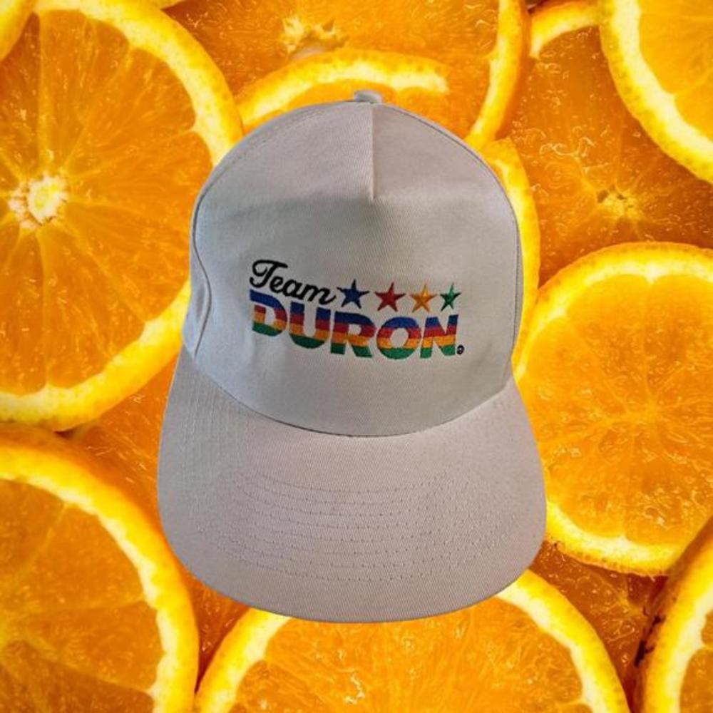 Team Duron White and‎ Colorful Adjustable Hat